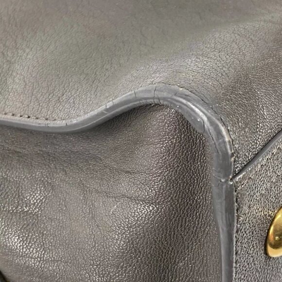 YVES SAINT LAURENT Cavas chic Tote Bag 2WAY Bag Shoulder Bag Hand Bag - Picture 5 of 14